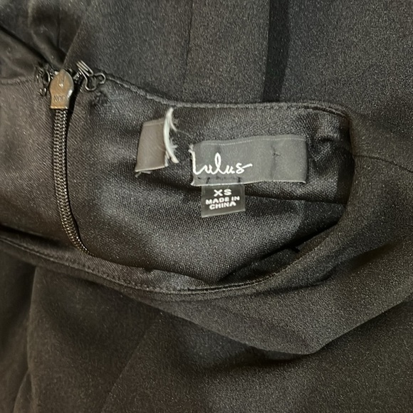 NWOT Show-Stopping Style Black One-Shoulder Cutout Maxi Dress - Picture 7 of 7